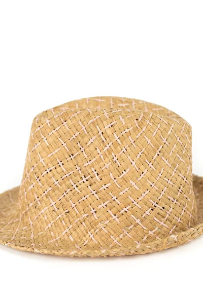 Unisex letní klobouk trilby světle růžový - Art of Polo