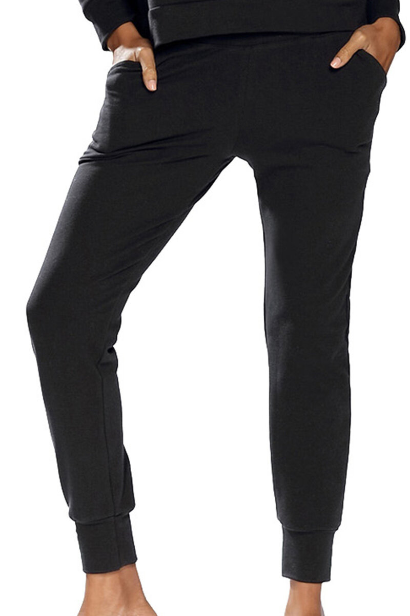 Černé dámské kalhoty Seattle od DKaren, S i510_41863449691