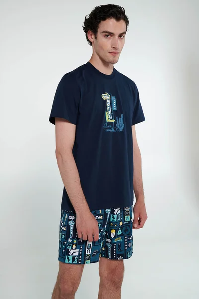 Letní pohodlné pyžamo pro muže Vamp