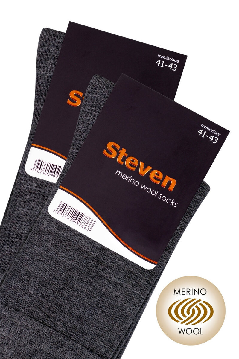 Pánské ponožky MERINO 28149 Steven, tmavě modrá 41-43 i170_LP3130B