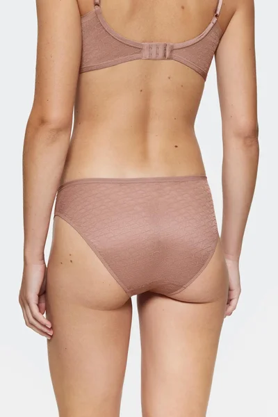 Dámské hnědé kalhotky Triumph Signature Sheer Tai