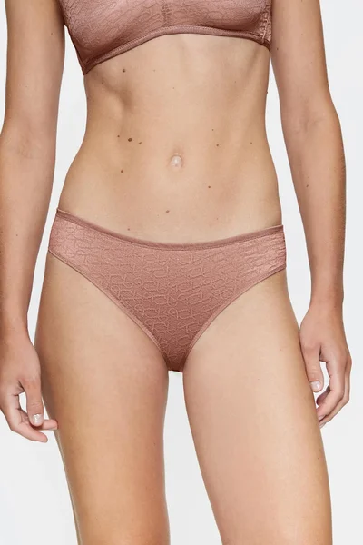 Dámské hnědé kalhotky Triumph Signature Sheer Tai