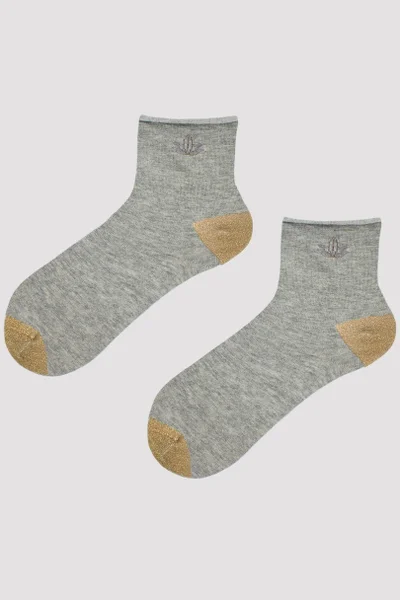 Dámské ponožky s třpytivým vzorem od Noviti