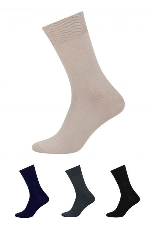 Pánské ponožky Steven Garniturowe Bambus 50XUOE, tmavě modrá 41-43 i384_67679916