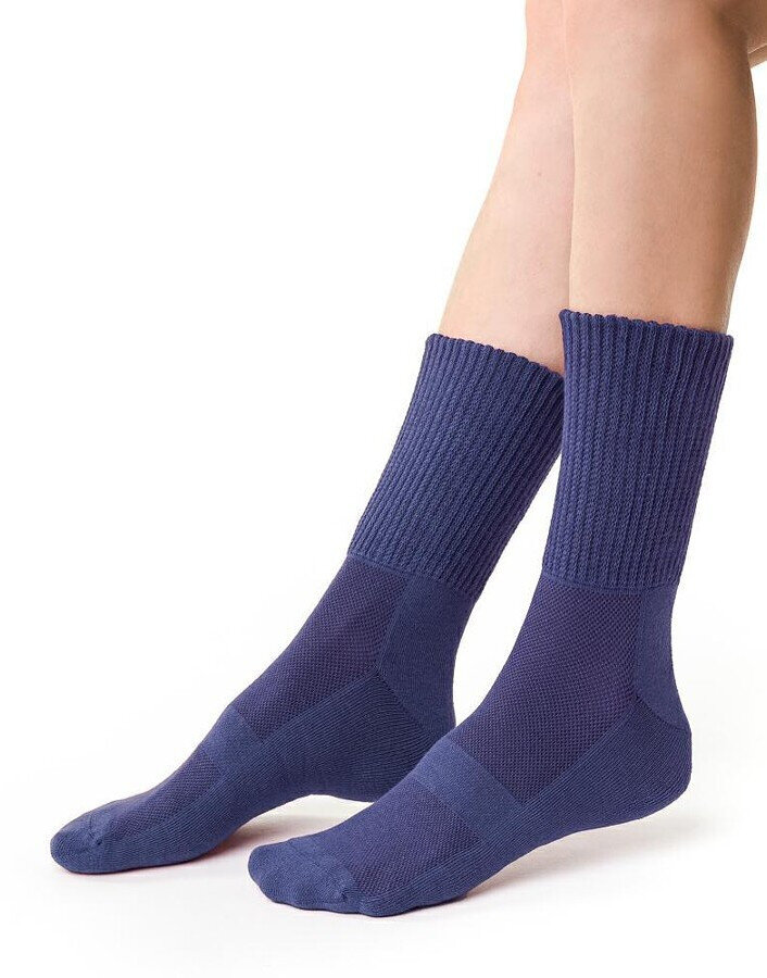 Dámské ponožky Steven Fitness 6KE1, melanžově šedá 35-37 i384_23552670