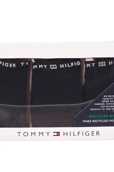 Tommy Hilfiger Tanga Set 3ks Černé Dámské Kalhotky