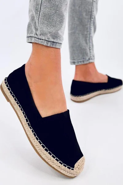 Elegantní dámské espadrilky Inello z eko-semiše