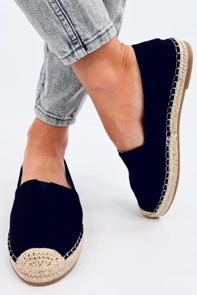 Elegantní dámské espadrilky Inello z eko-semiše