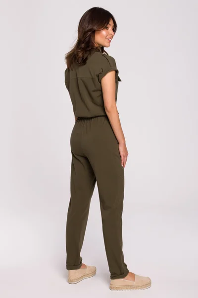 BeWear Dámská Safari Overal Khaki