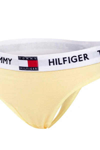 Tommy Hilfiger Dámská Tanga - Žlutá