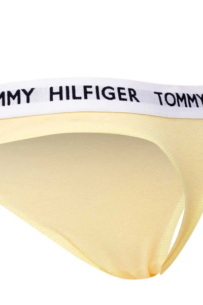 Tommy Hilfiger Dámská Tanga - Žlutá