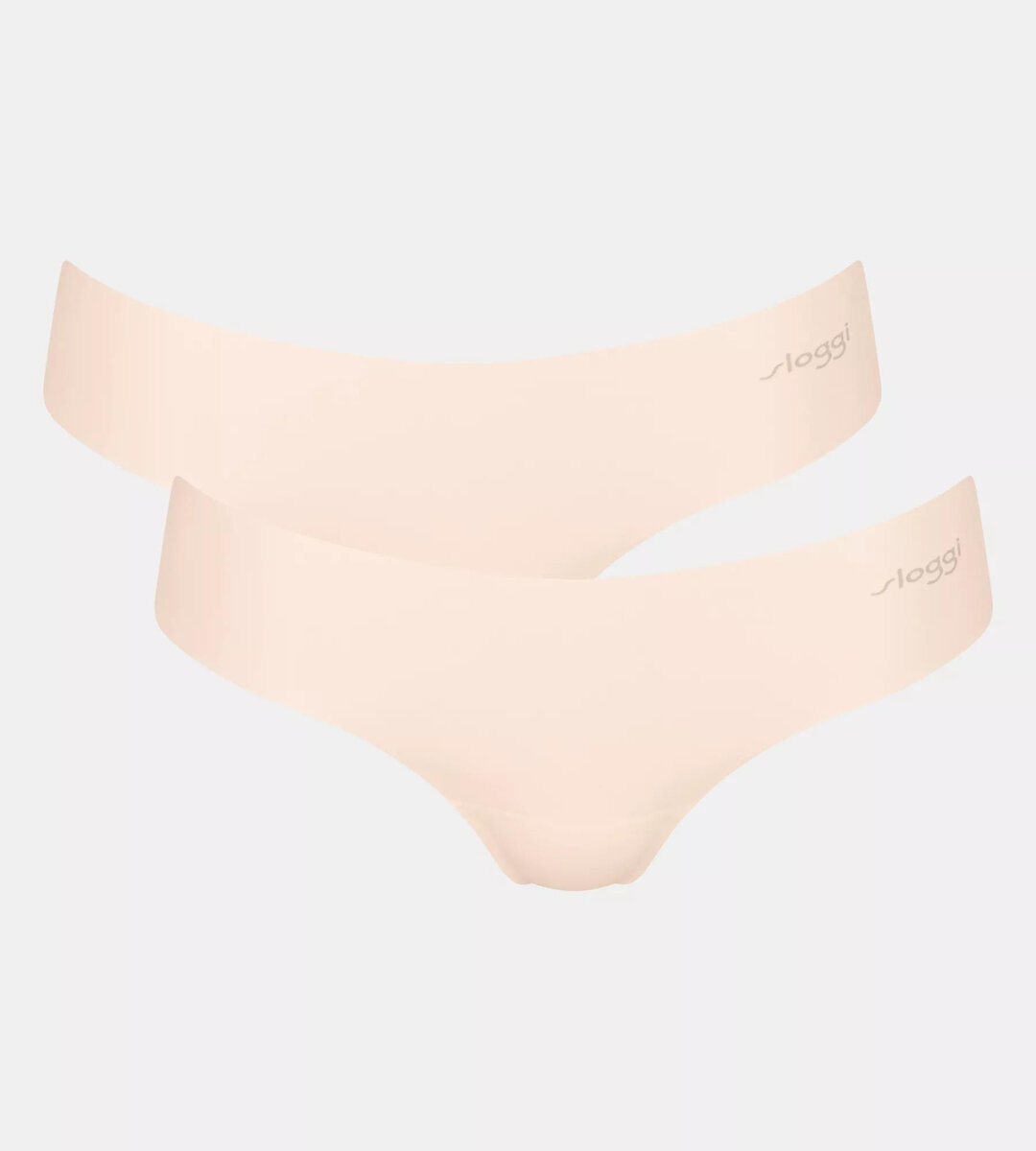 Neviditelné bílé bokovky ZERO Microfibre Hipstring 2P Sloggi, WHITE L i343_10214636-6308-L