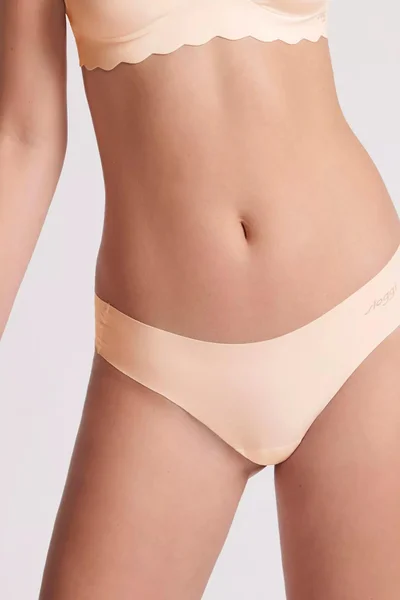 Neviditelné bílé bokovky ZERO Microfibre Hipstring 2P  Sloggi