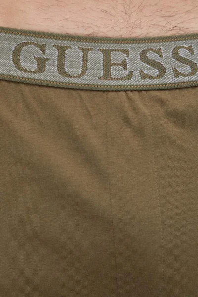 Mužské khakičerné pyžamo - Guess Luxe Comfort