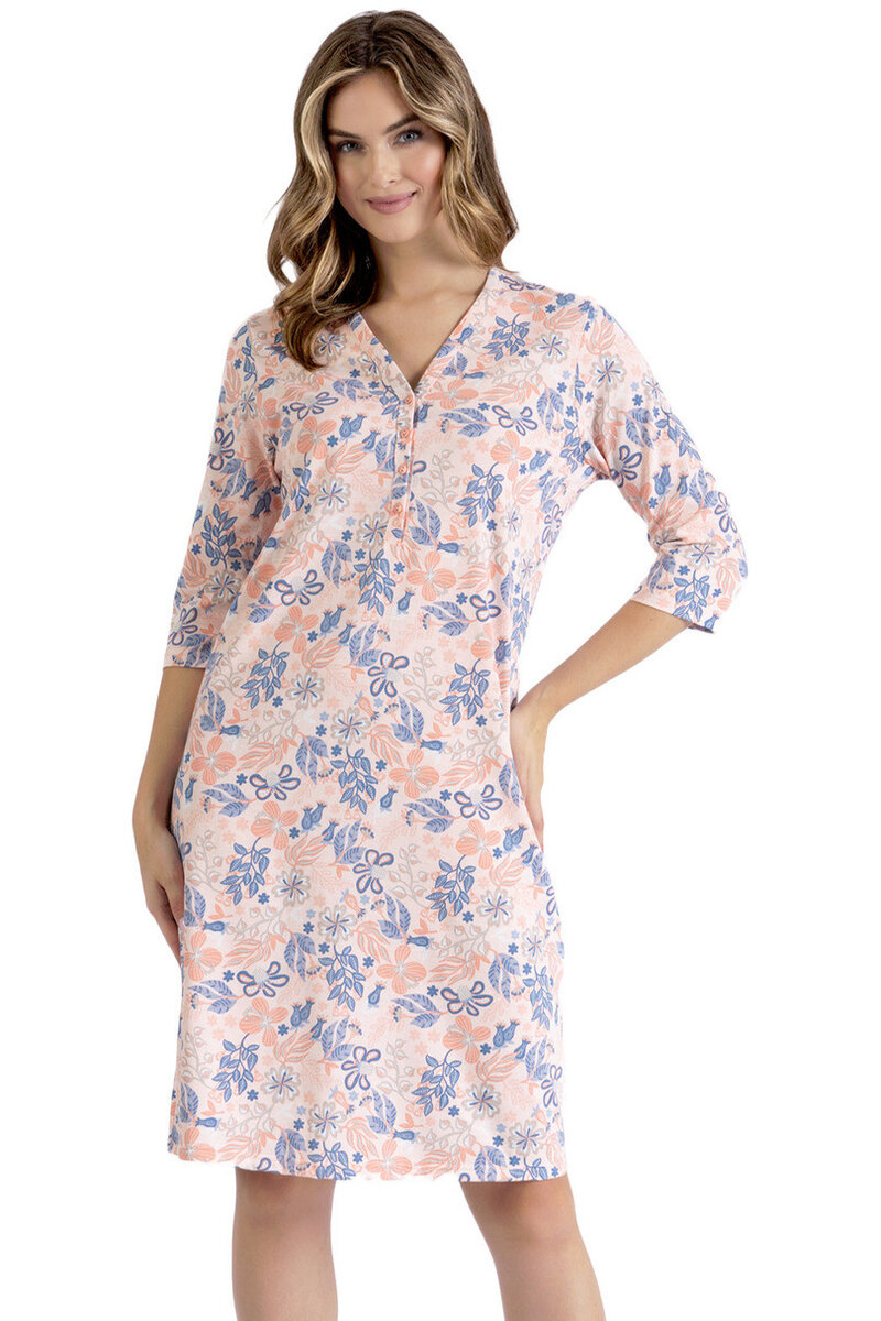 Vzorovaná dámská noční košile LUNSA LEVEZA, MIX 2XL i170_101144305216