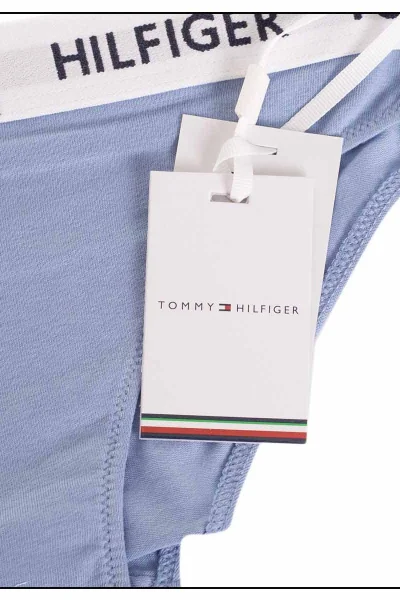 Dámská Tommy Hilfiger Modrá Tanga z Organické Bavlny