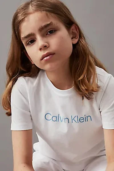Chlapecké pyžamo KNIT PJ SET (SS + SHORT) Calvin Klein