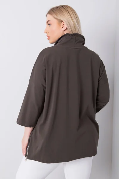 Halenka RV BZ 2932P tmavá khaki FPrice