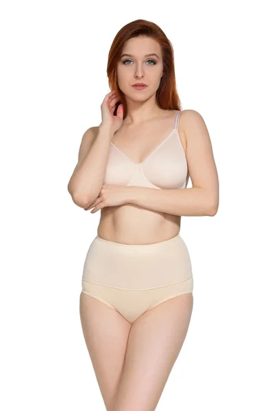 Dámské stahovací kalhotky Iga plus beige - Mitex