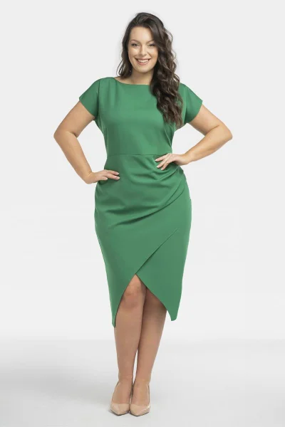 Elegantní plus size dámské šaty Karko