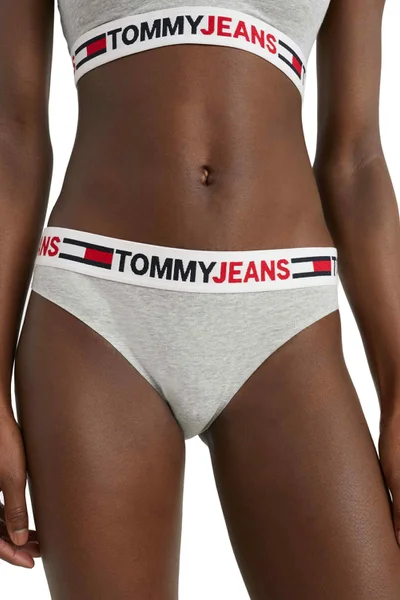 Tommy Hilfiger Dámské Brazilky Grey Tommy Hilfiger Jeans