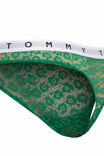 Tommy Hilfiger Tanga 3Pack - Žlutá/Zelená/Růžová