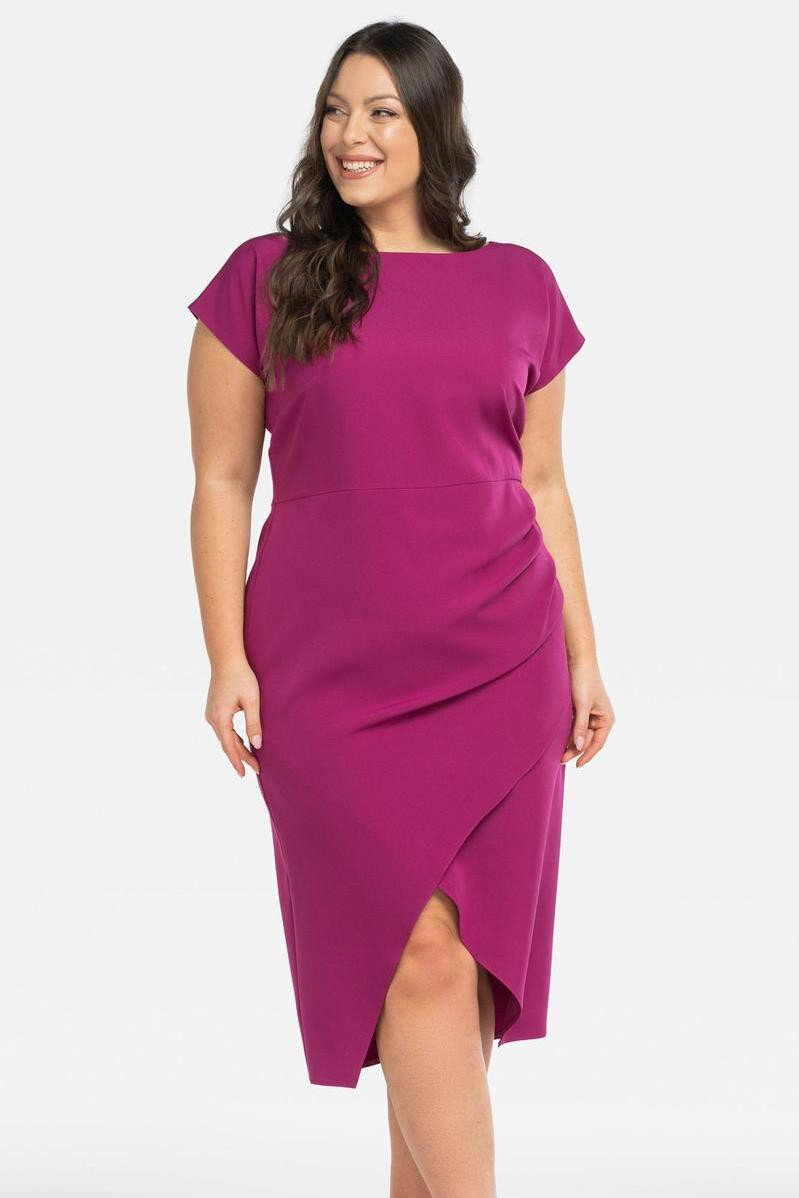 Šaty Tara - Elegantní plus size šaty pro zvláštní příležitosti Karko, 44 i240_196874_2:44