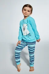Dívčí pyžamo Cornette Kids Girl 594/166 Sweet Puppy dł/r 86-128