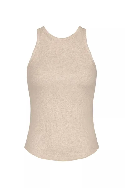 Dámské šedé tílko GO Ribbed Tank Top - Sloggi