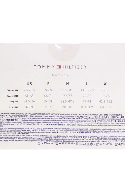 Tommy Hilfiger 3pack dámská tanga černá/růžová/modrá