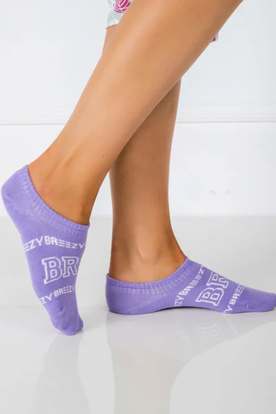 Dámské fialové ponožky FPrice