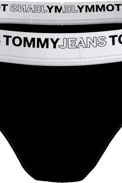 Dámská tanga Tommy Hilfiger Jeans - Černá