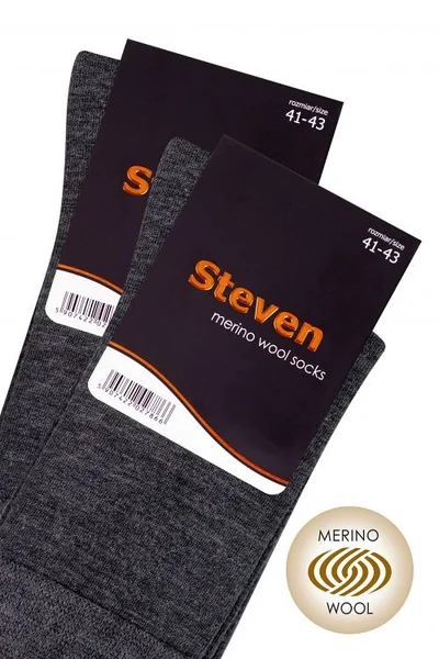Pánské ponožky Steven Wool 261