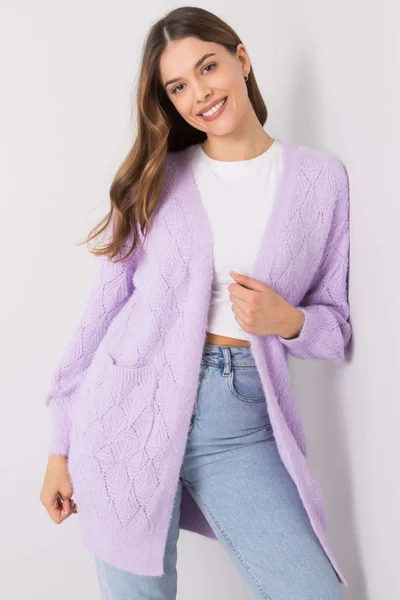 Dámský fialový svetr FPrice