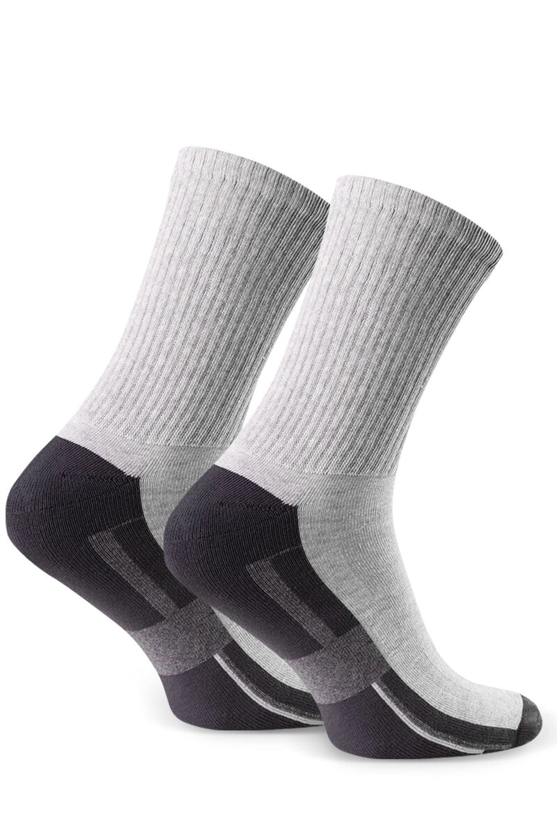 Komfortní pánské šedé ponožky Steven, šedá 38/40 i41_9999939565_2:šedá_3:38/40_