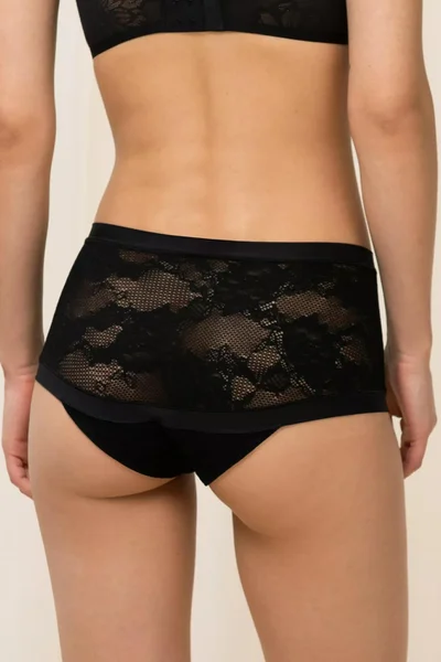 Dámské černé kalhotky Bandeau Brief - Triumph