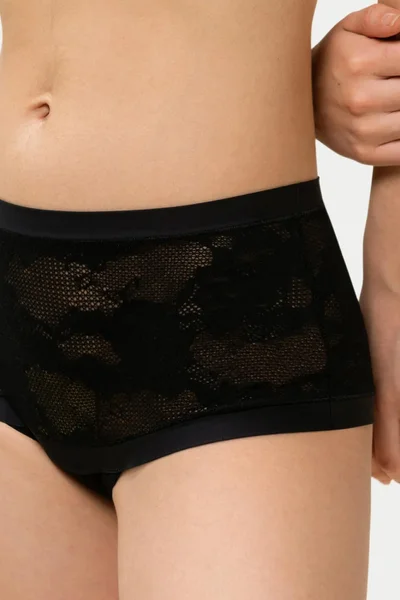 Dámské černé kalhotky Bandeau Brief - Triumph