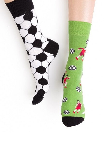 Pánské vzorované nepárové ponožky More 5162B, černá 39-42 i384_16943138