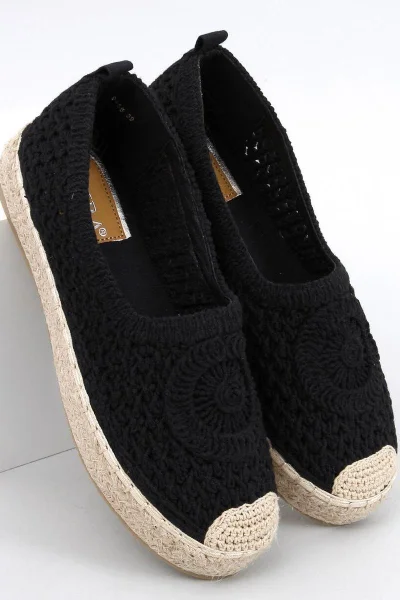 Něžné krajkové espadrilky Inello pro ženy