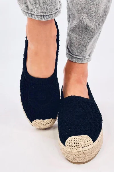 Něžné krajkové espadrilky Inello pro ženy