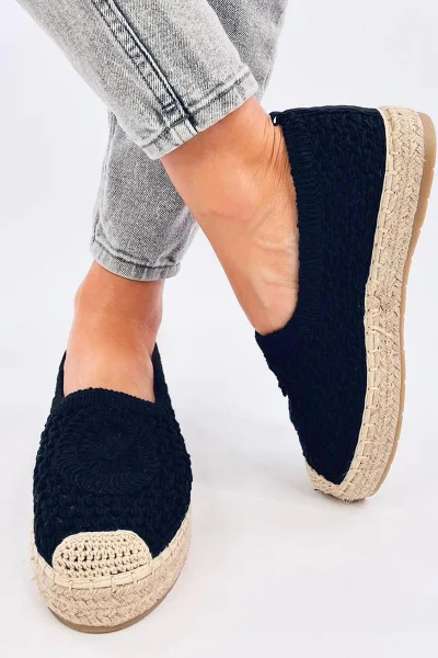 Něžné krajkové espadrilky Inello pro ženy