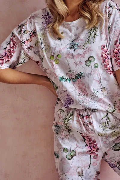 Květinové pyžamo pro ženy Taro S-XL