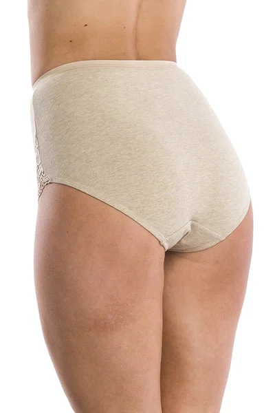 Jemné dámské kalhotky s fleecovou podšívkou - Key Hot Touch