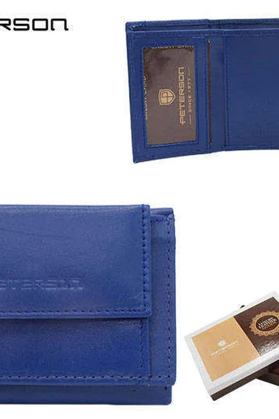 Modrá dámská peněženka s RFID Protect