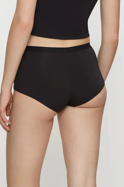 Dámské černé kalhotky Boyshort Smart Natural - Triumph