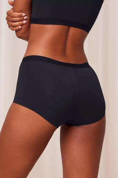 Dámské černé kalhotky Boyshort Smart Natural - Triumph