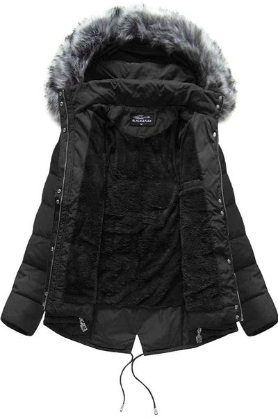 Dámská bunda na zimu s kapucí USV - Black Fish Gemini