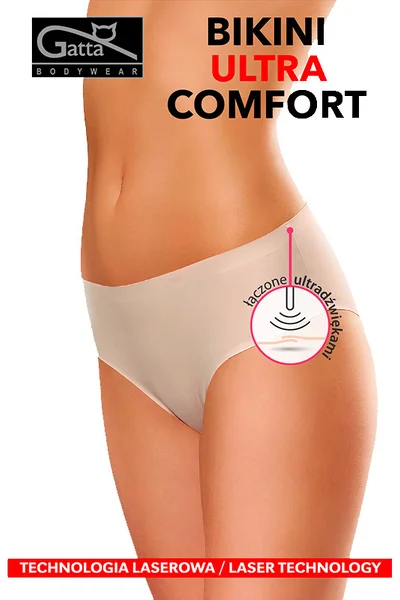 Dámské béžové kalhotky Ultra Comfort - Gatta