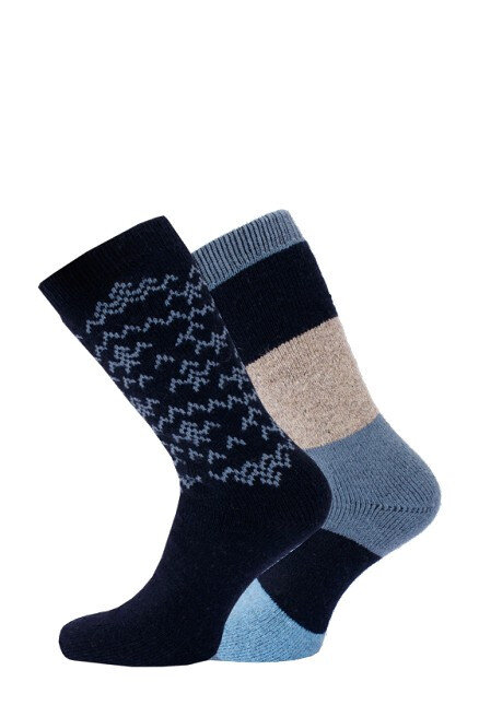 Teplé outdoor pánské ponožky WiK ThermoShield, tmavě modrá 43-46 i384_86662984