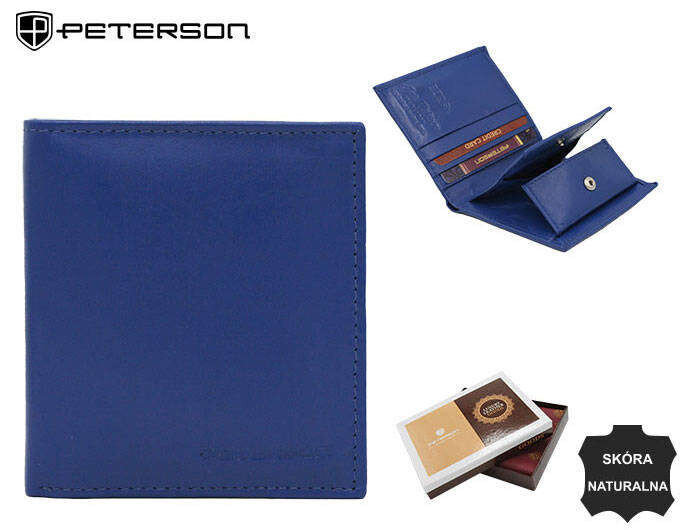 Dámská kožená peněženka PTN RD 230 MCL modrá, jedna velikost i523_5903051199851